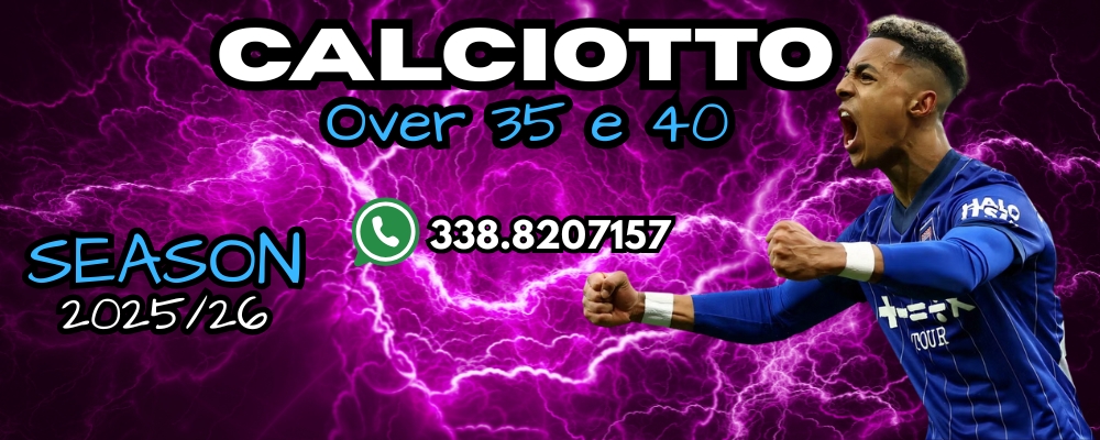 :: ISCRIZIONI STAGIONE 2025/26 :: CAMPI NUOVI in 7a Gnrz :: ISCRIZIONI STAGIONE 2025/26 :: CAMPI NUOVI in 7a Gnrz